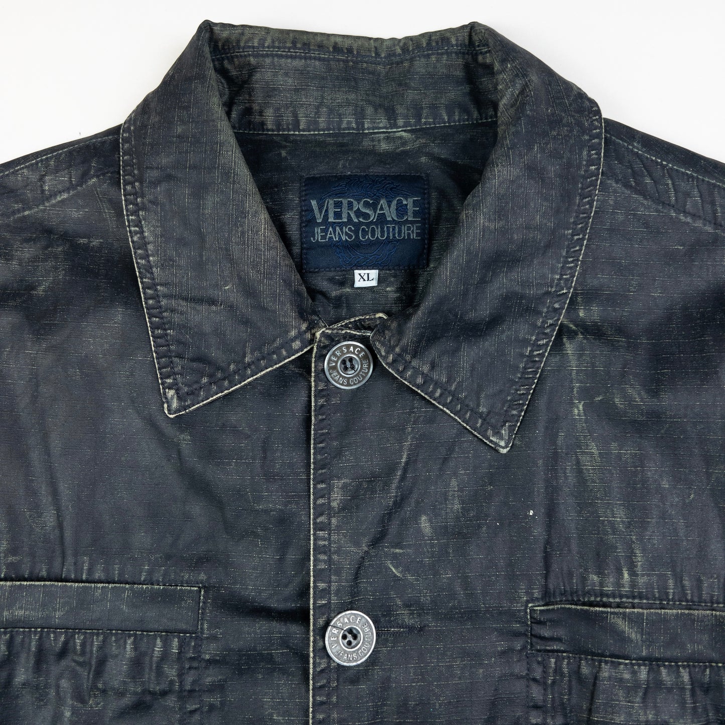 Vintage Versace Jeans Couture Button Up Jacket Size XL