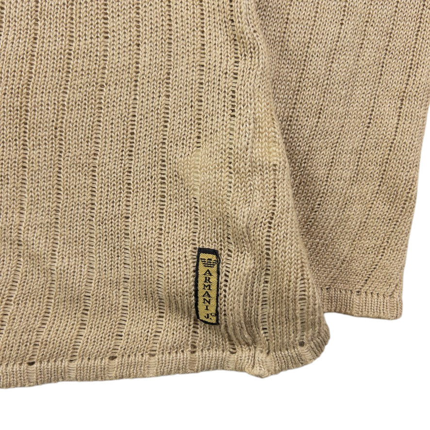 Vintage Armani Jeans Lightweight Knit Jumper Size L