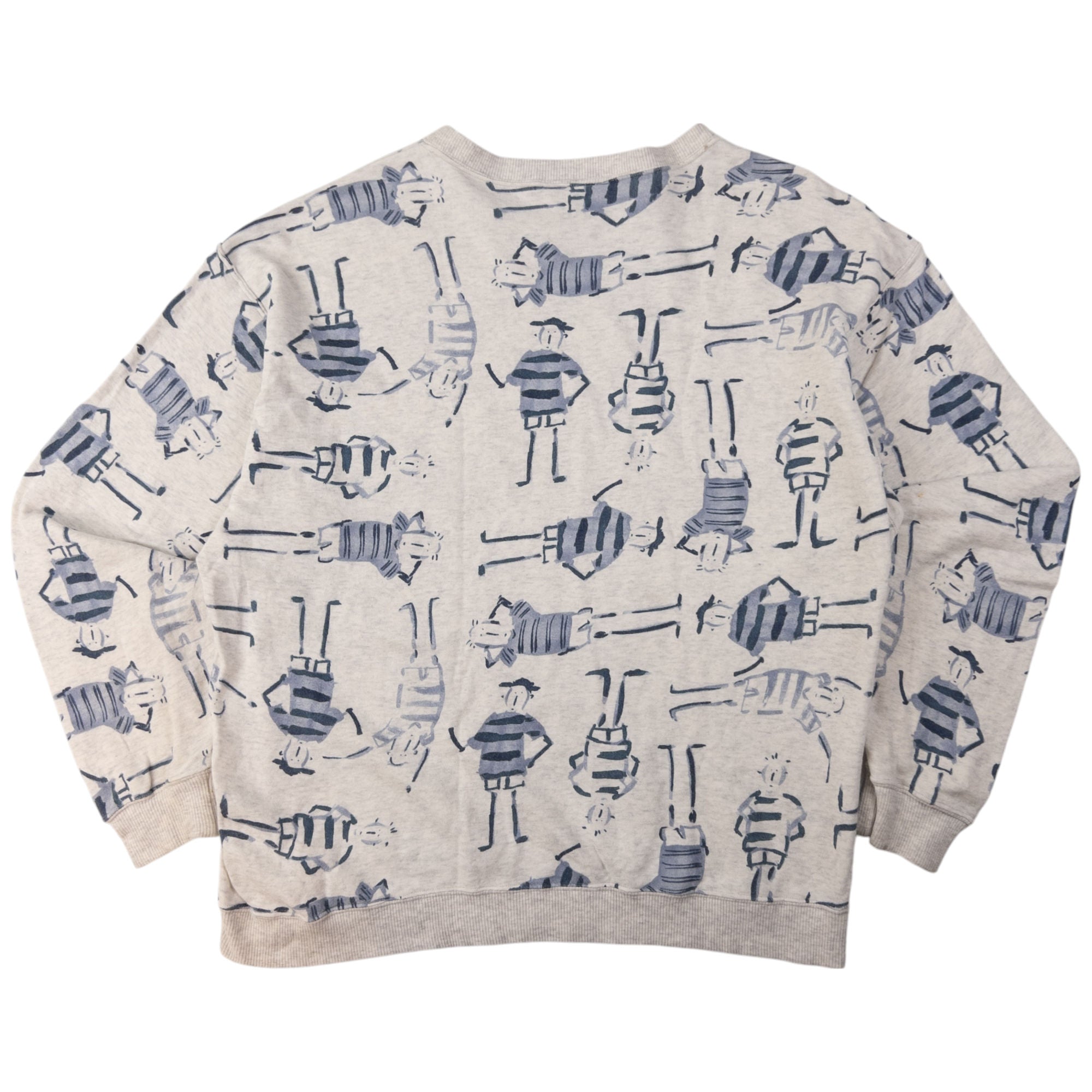 Vintage Hai Sporting Gear By Issey Miyake Graphic Sweatshirt Size XS