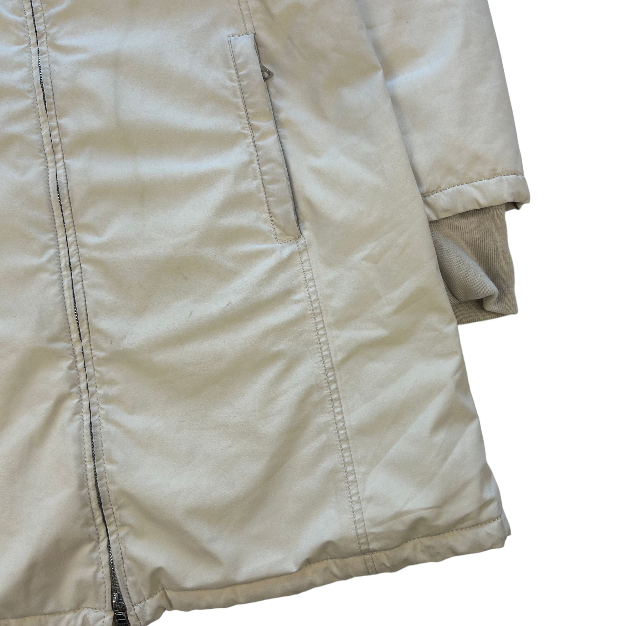 Vintage Prada GORE-TEX Padded Long Coat Women's Size L