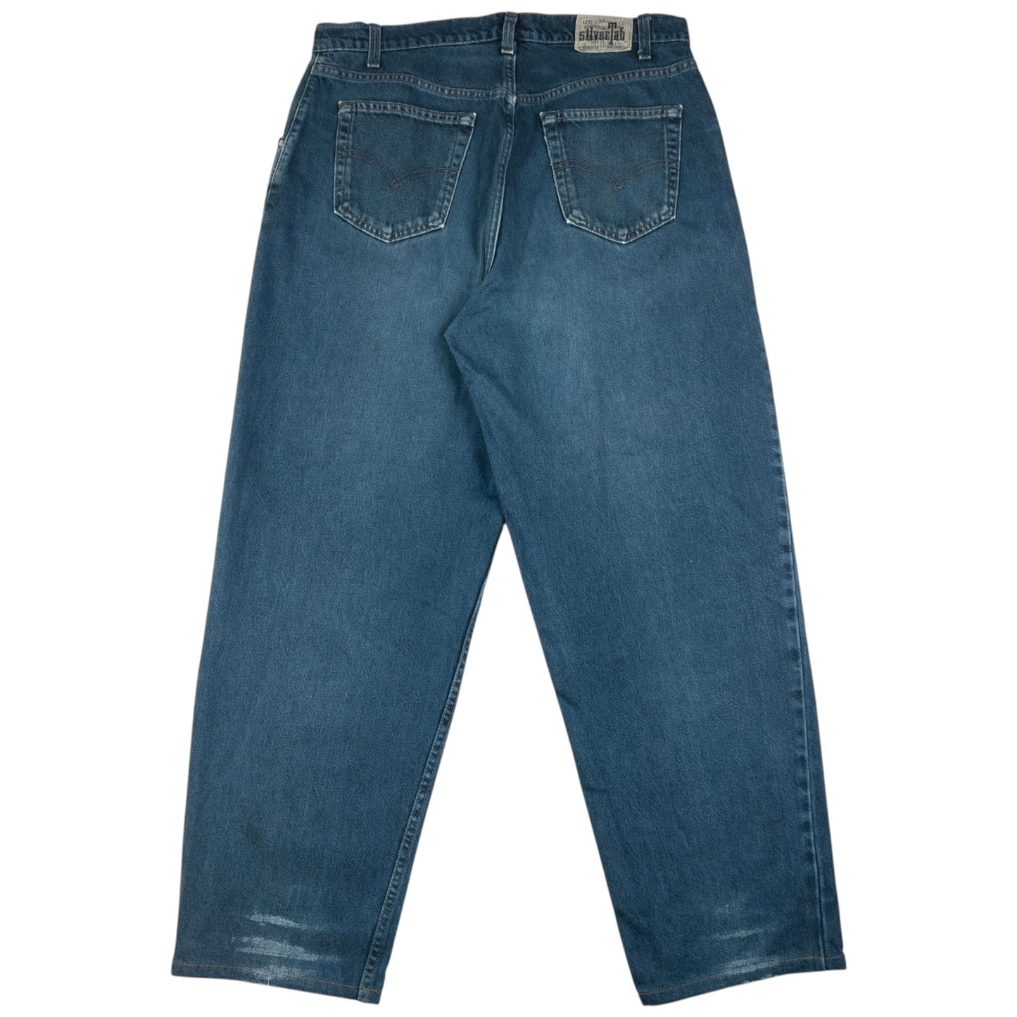 Vintage Levi's Silver Tab Baggy Denim Jeans Size W37