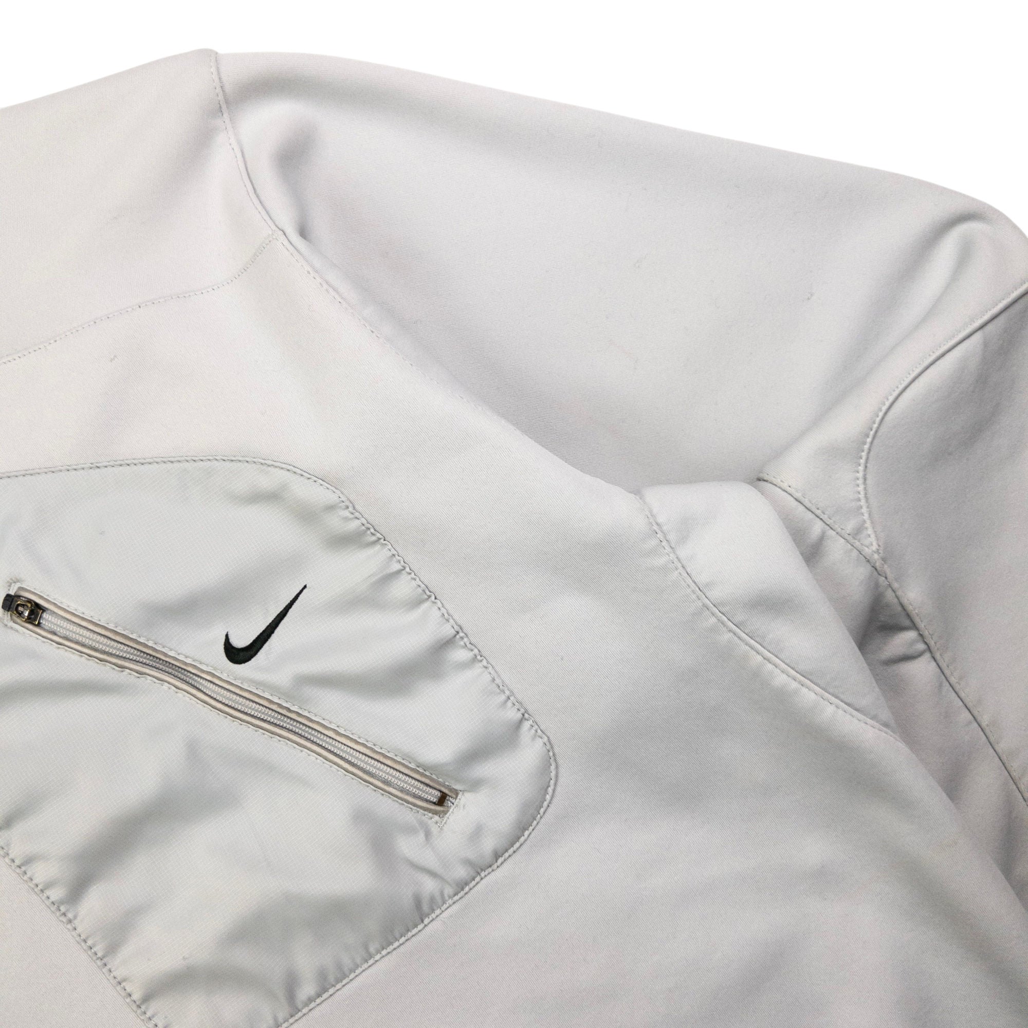 Vintage Nike Q Zip Fleece Lined Jacket Size M