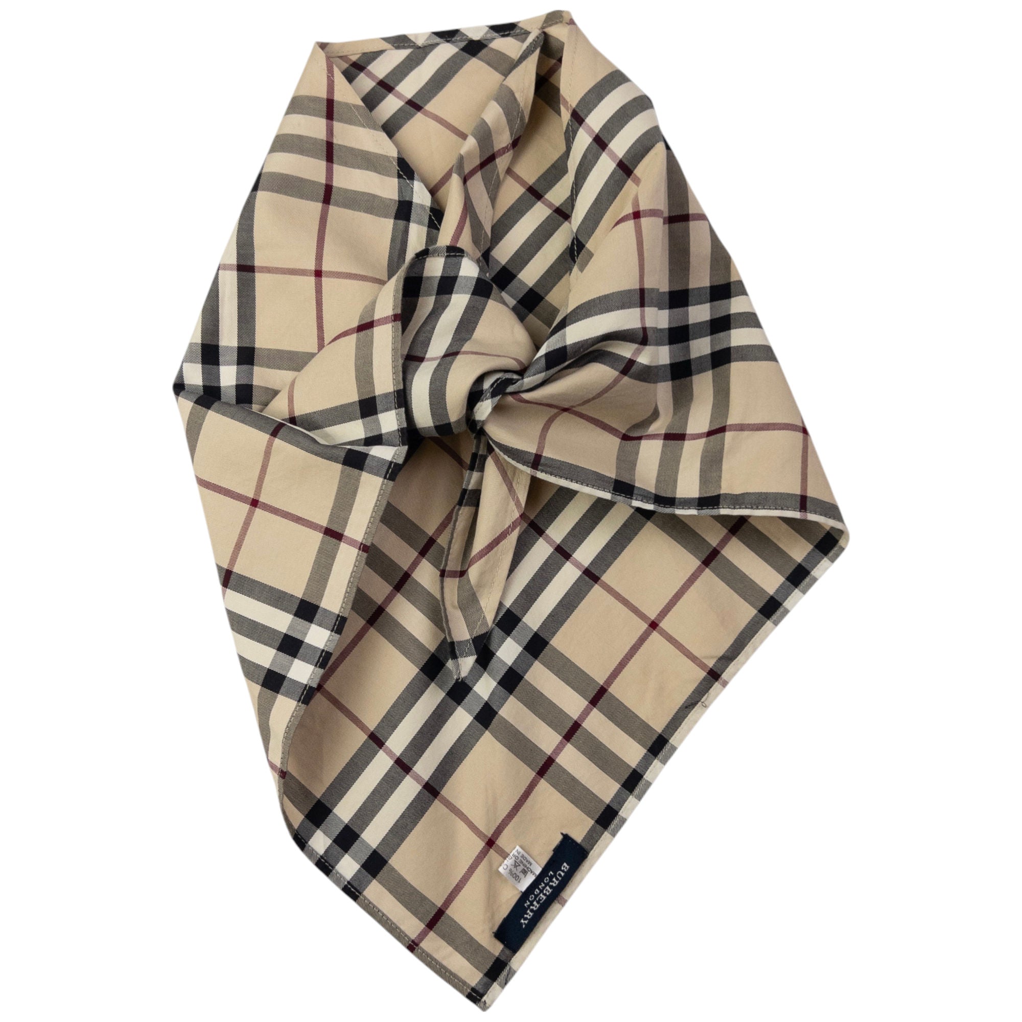Vintage Burberry Nova Check Bandana