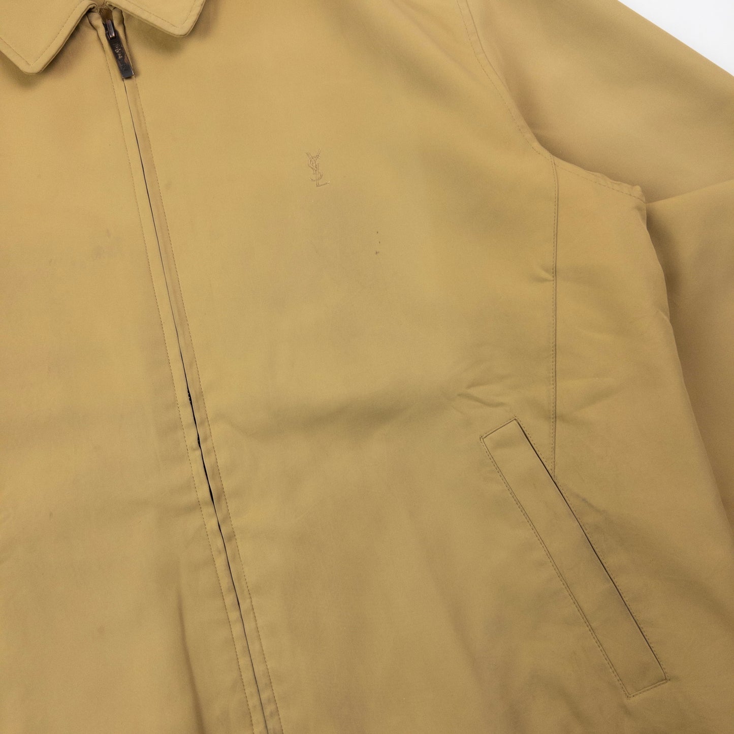 Vintage YSL Yves Saint Laurent Harrington Jacket Size M