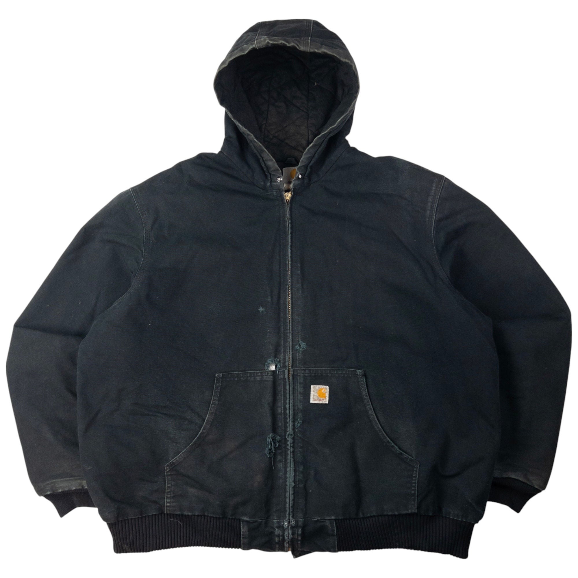 Vintage Carhartt Padded Zip Up Jacket Size XXL