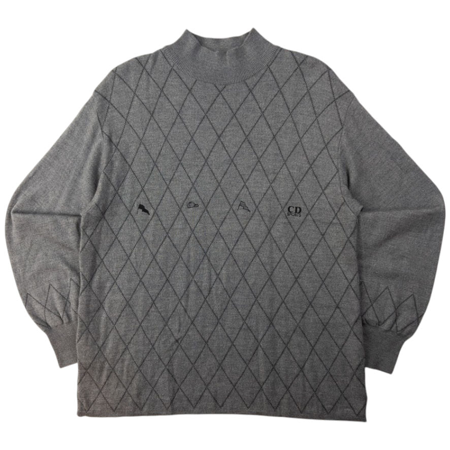 Vintage Dior Sports Embroidered Jumper Size M