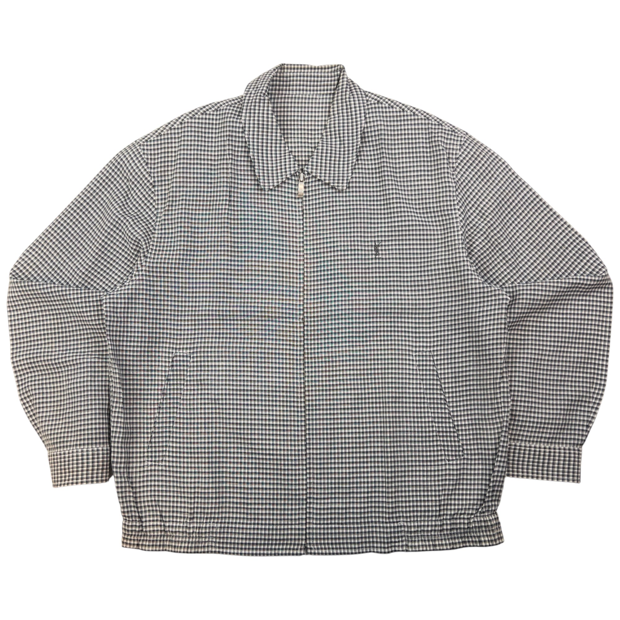 Vintage YSL Yves Saint Laurent Harrington Jacket Size L