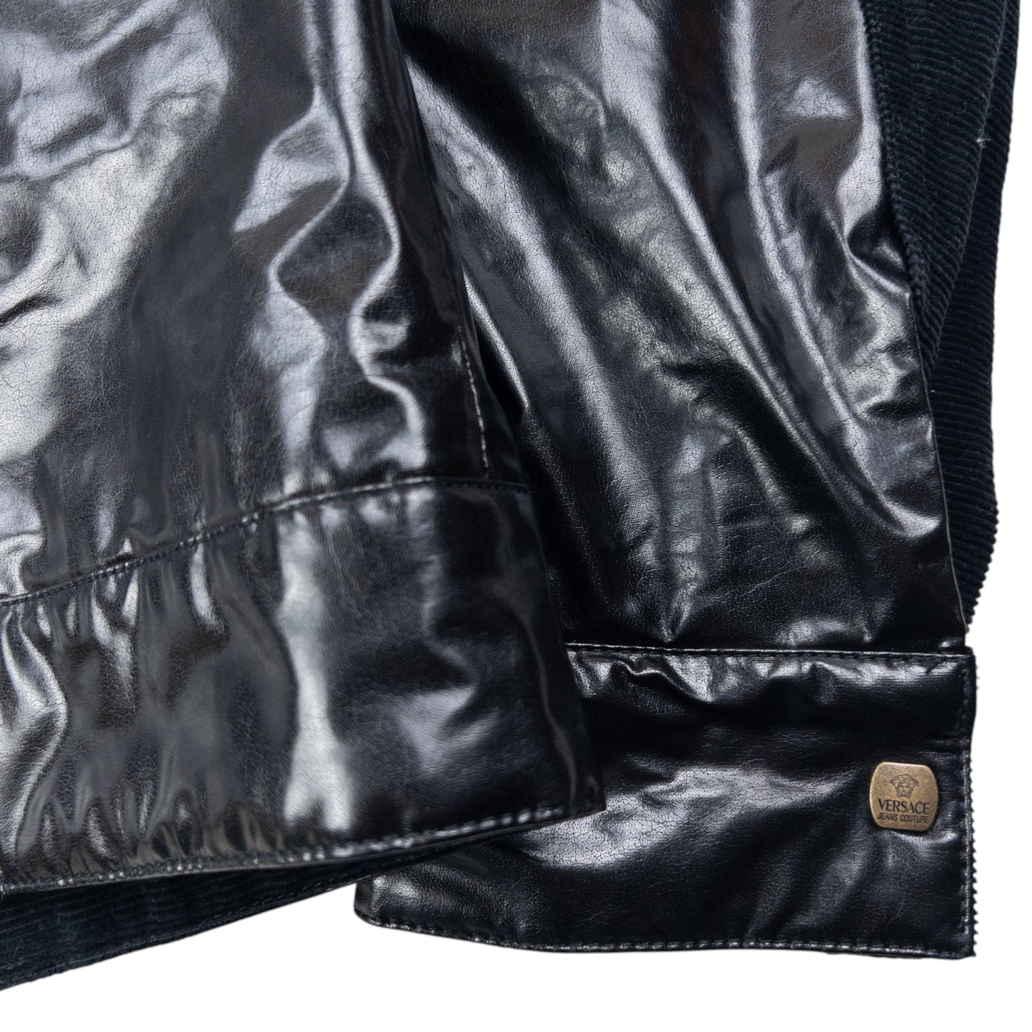Vintage Versace Jeans Couture Leather Jacket Size S