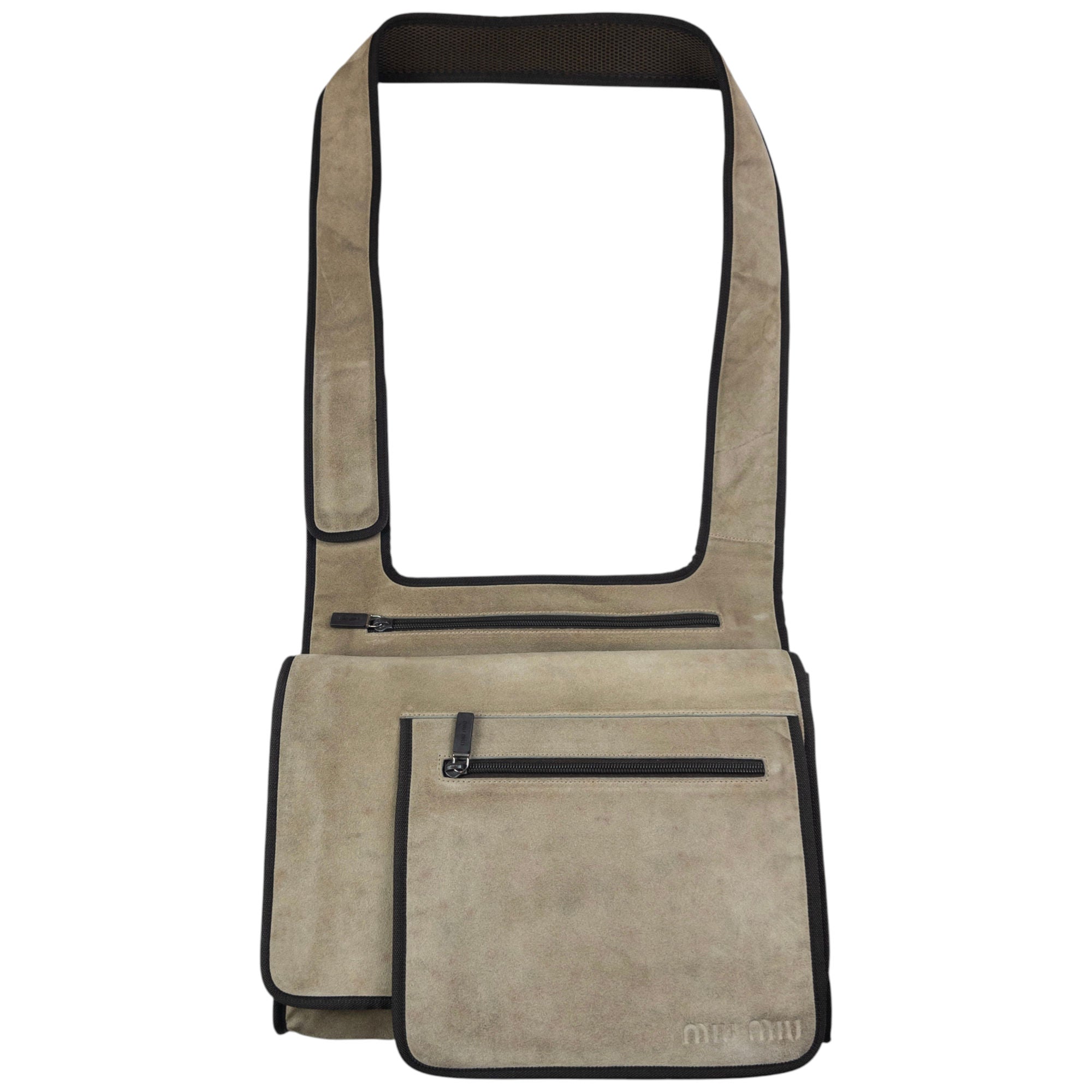 Vintage Miu Miu Suede Crossbody Bag