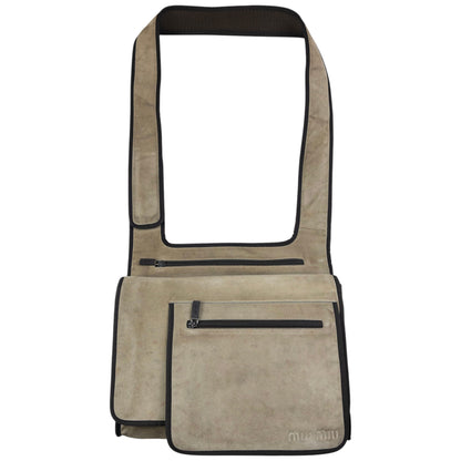 Vintage Miu Miu Suede Crossbody Bag