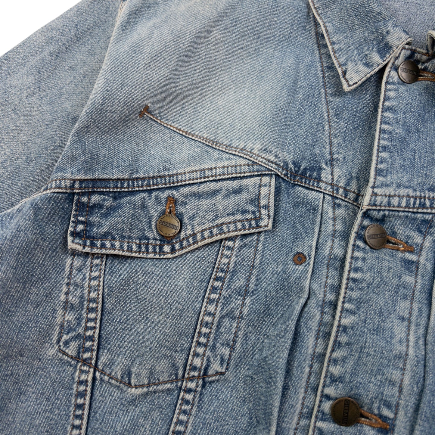 Vintage Marithe + Francois Girbaud Cropped Denim Jacket Size S