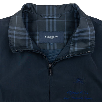 Vintage Burberry Golf Olympic Lake Tsuburaba Course Gilet Size L