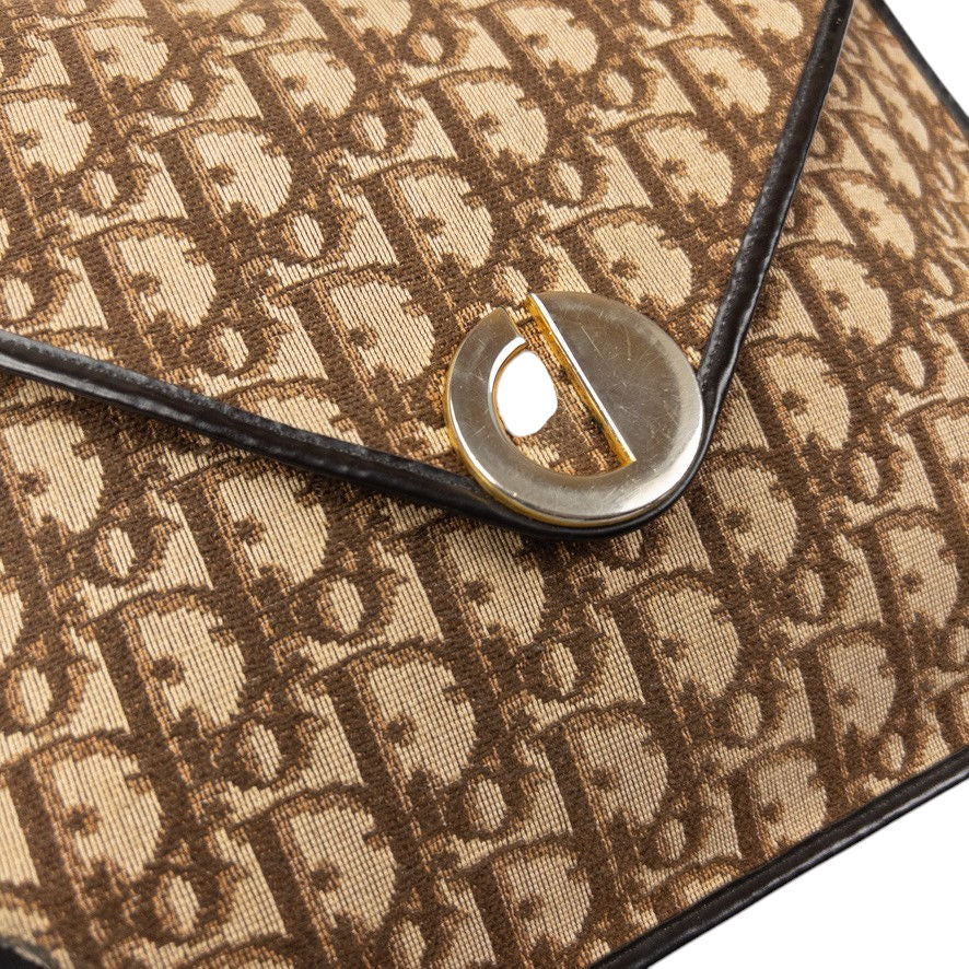 Vintage Dior Monogram Shoulder Bag