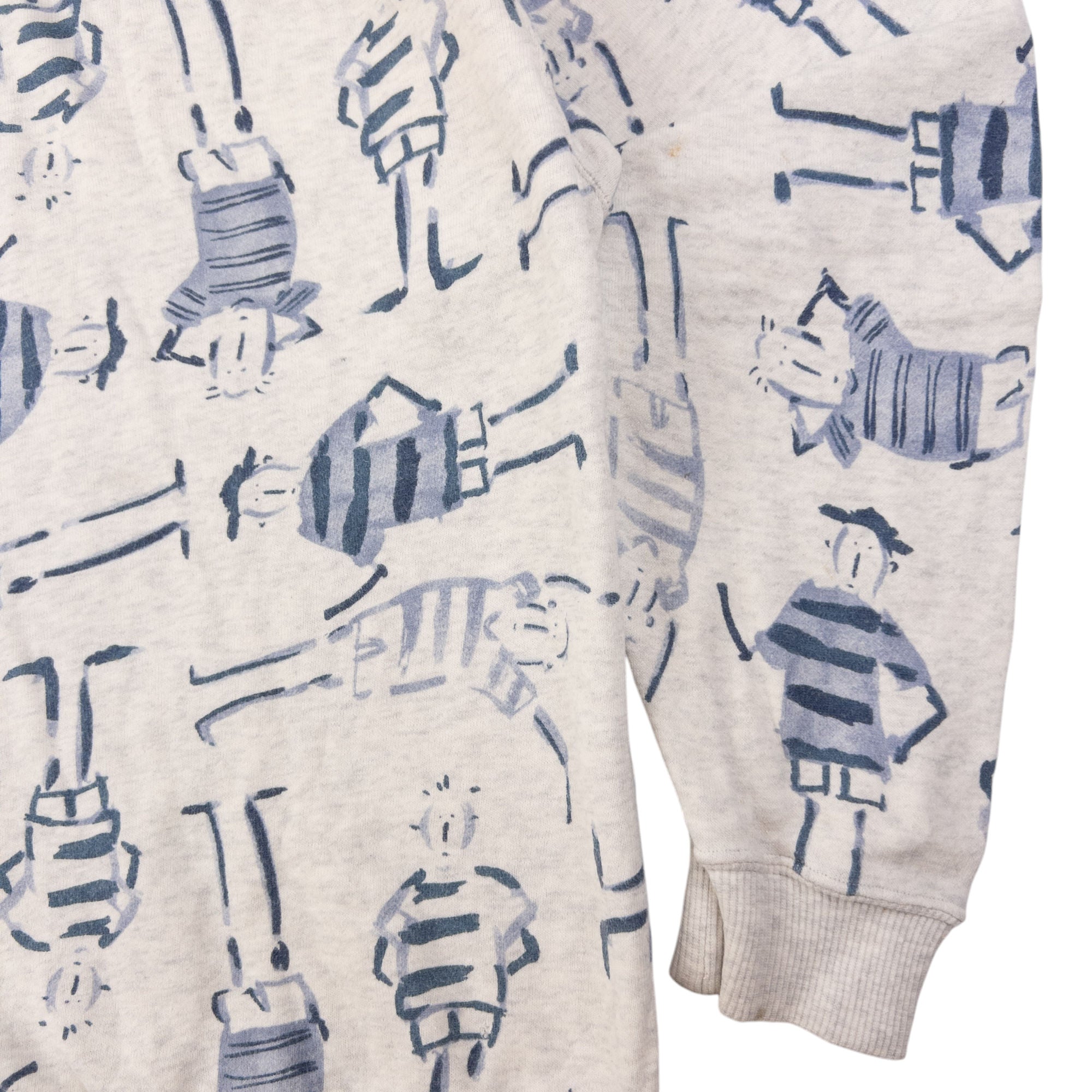 Vintage Hai Sporting Gear By Issey Miyake Graphic Sweatshirt Size XS