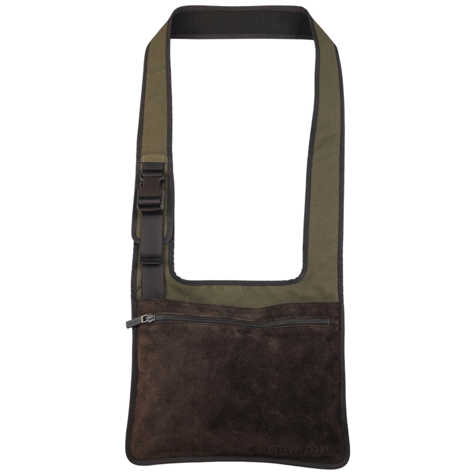 Vintage Miu Miu Suede Crossbody Bag
