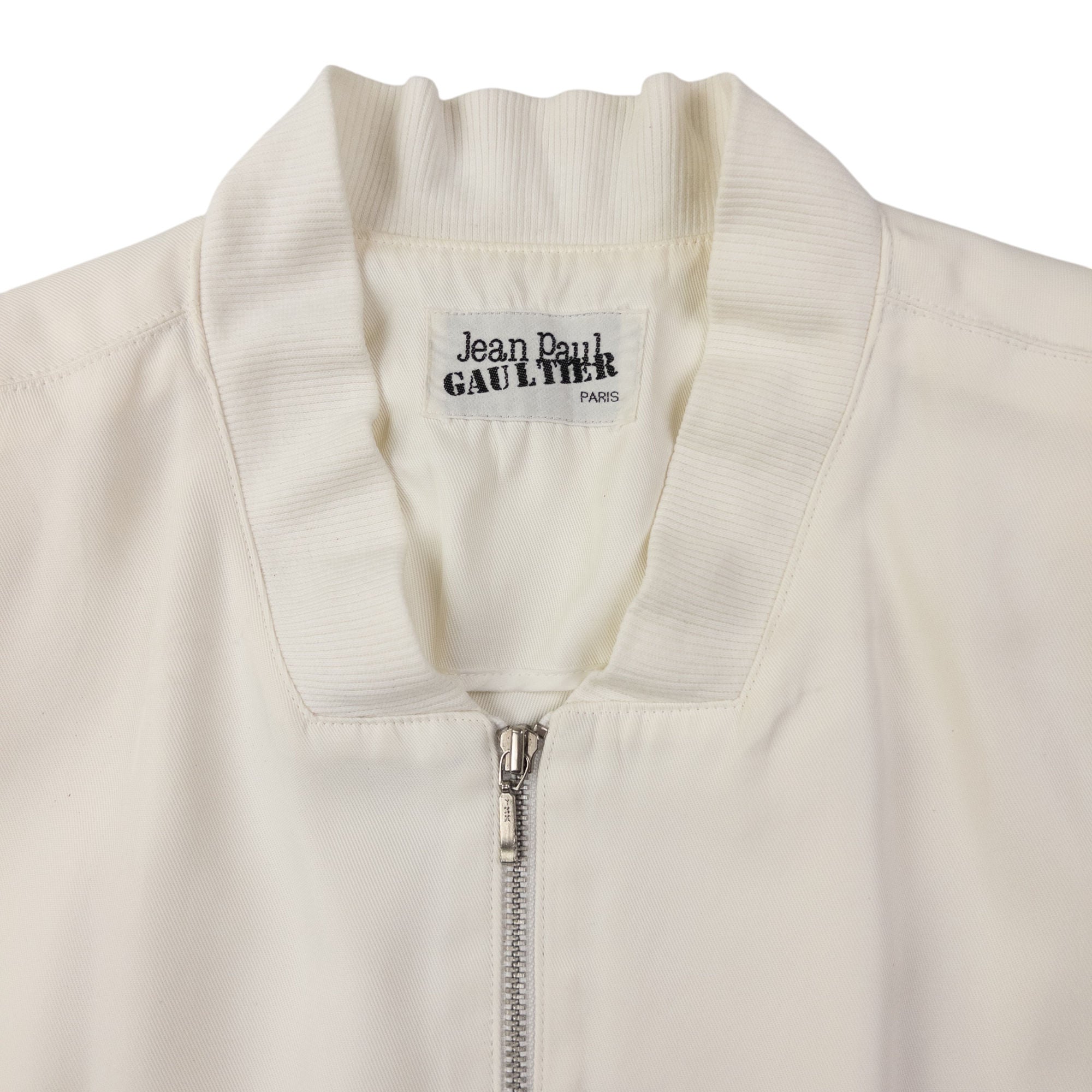 Vintage Jean Paul Gaultier Cropped Bomber Jacket Womens Size S