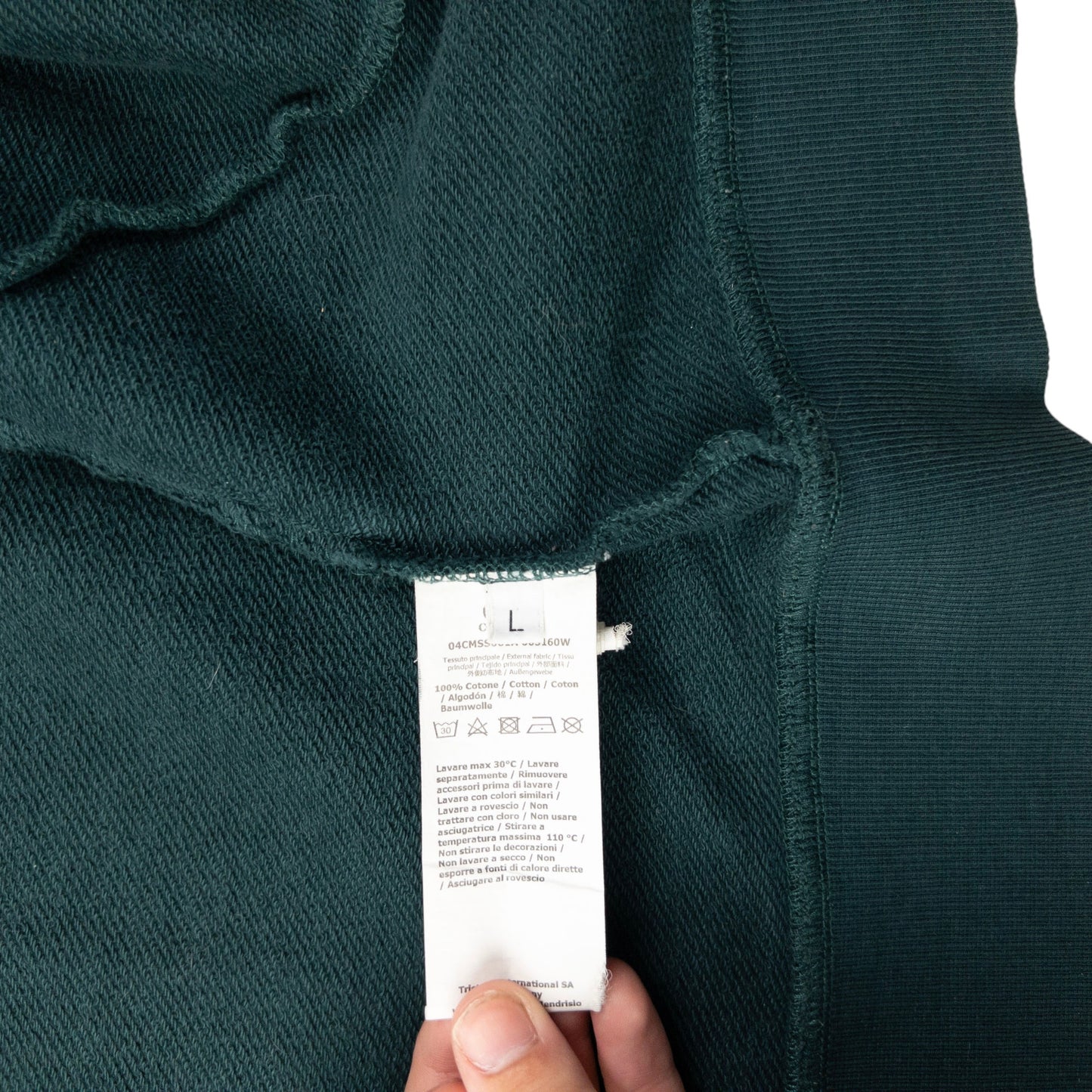 Vintage CP Company Goggle Hood Zip Up Hoodie Size M