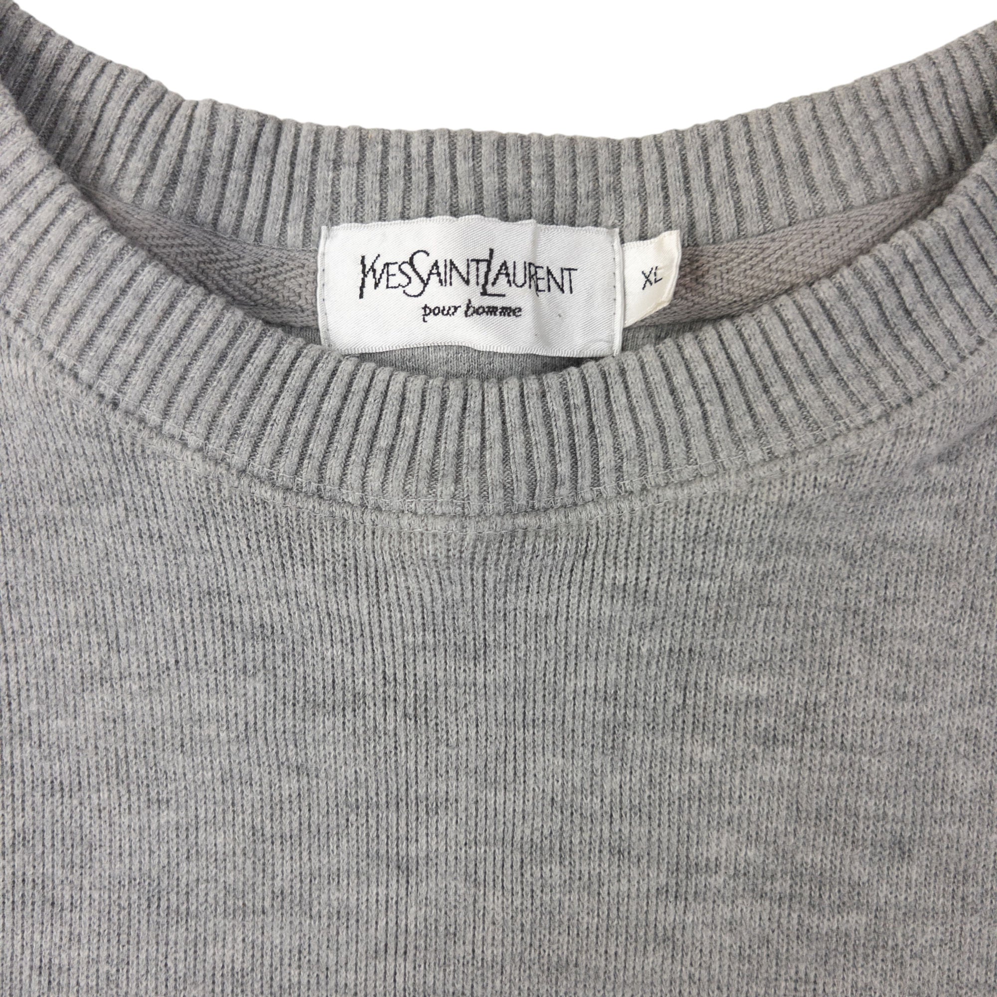 Vintage YSL Yves Saint Laurent Sweatshirt Size XL