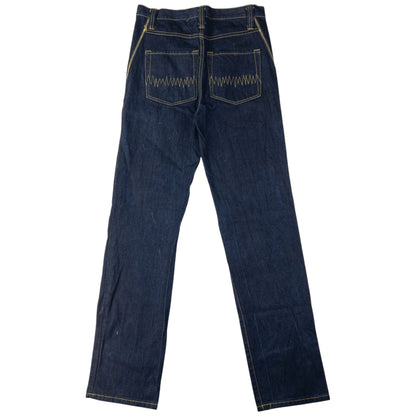 Vintage Marithe + Francois Girbaud Embroidered Denim Jeans Size W30