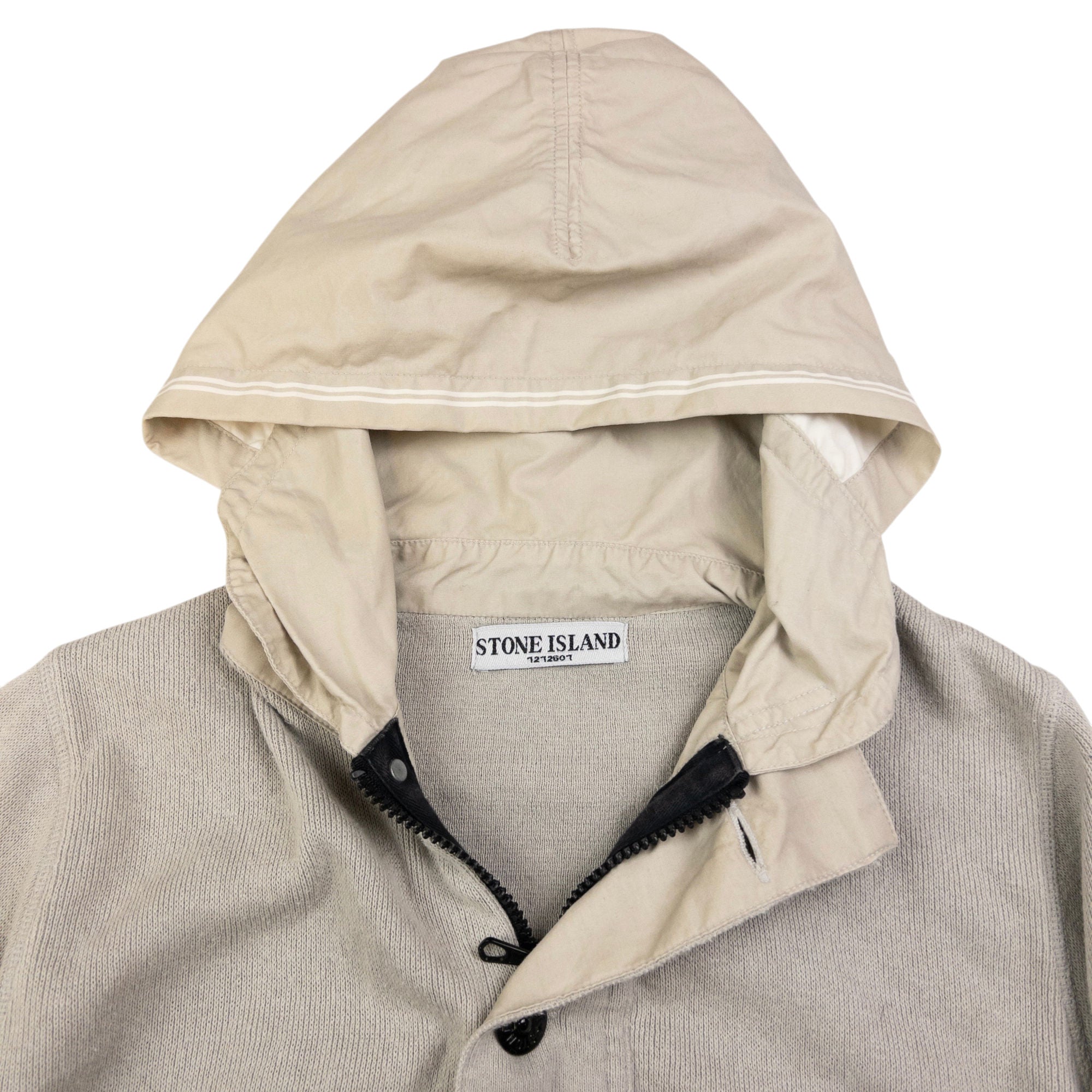 Vintage Stone Island Zip Up Hoodie Size XS