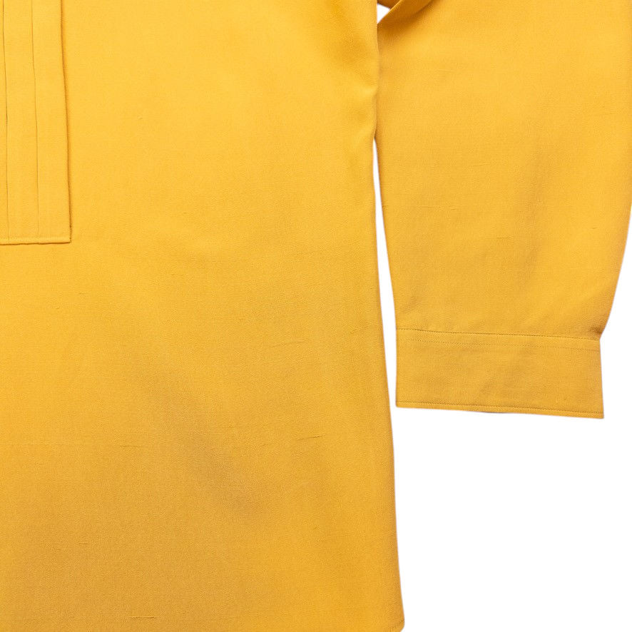 Vintage Burberry Prorsum Pleated Long Sleeve Button Up Shirt Size L