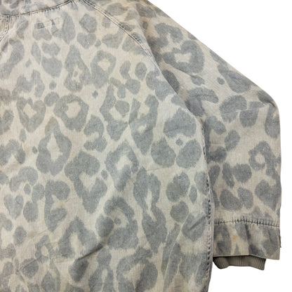 Vintage Katharine Hamnett Leopard Print Zip Up jacket Size L