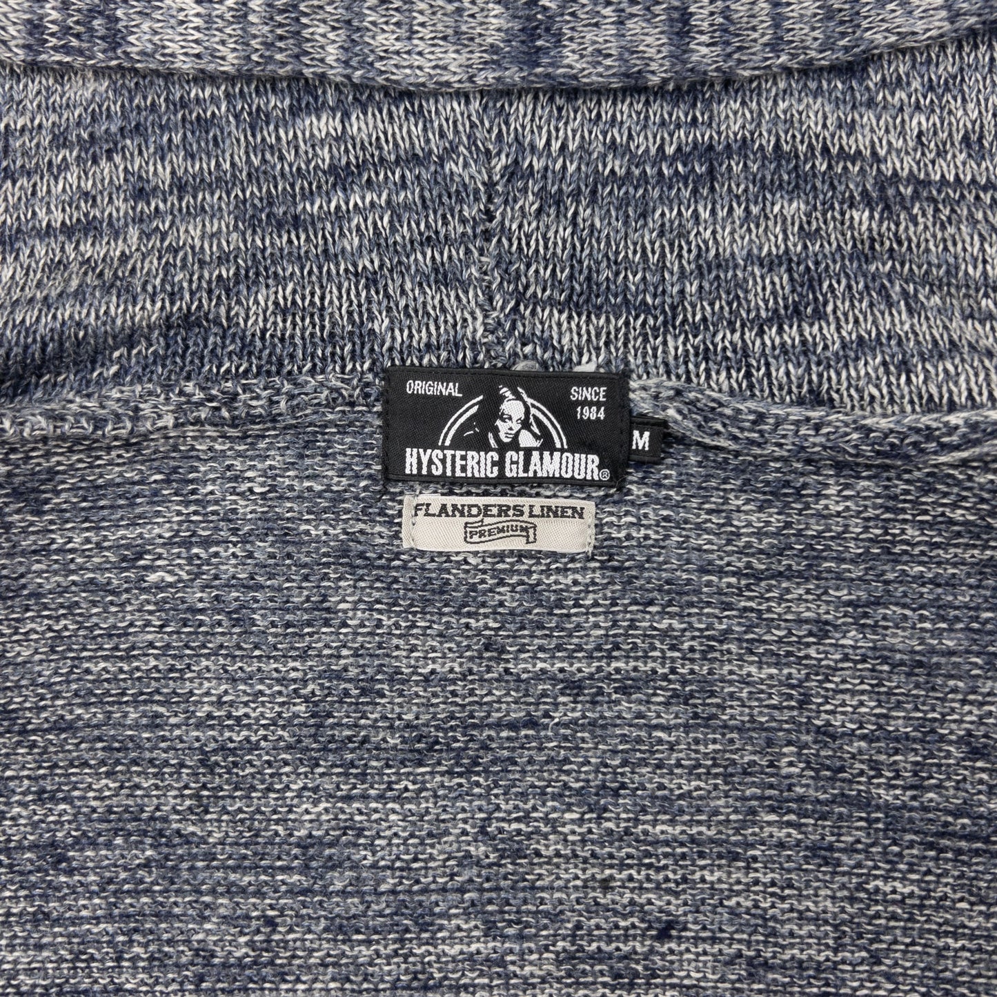 Vintage Hysteric Glamour Zip Up Knit Hoodie Size M