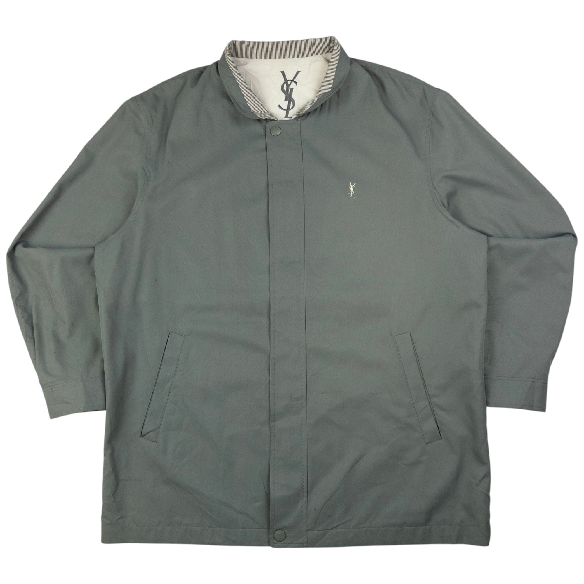 Vintage YSL Yves Saint Laurent Harrington Jacket Size L