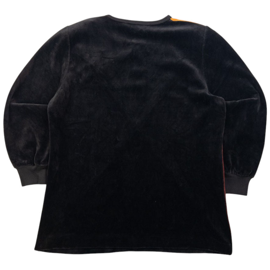 Vintage YSL Yves Saint Laurent Velour Sweatshirt Womens Size L