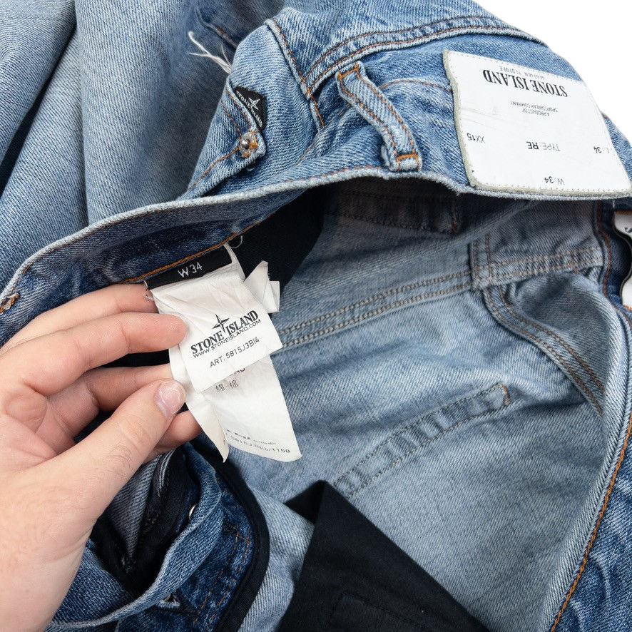 Vintage Stone Island Denim Jeans Size W36