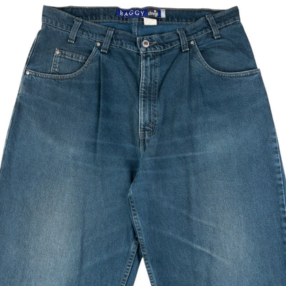 Vintage Levi's Silver Tab Baggy Denim Jeans Size W37