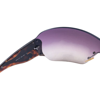 Vintage Prada Swirl Tortoise Shell Sunglasses