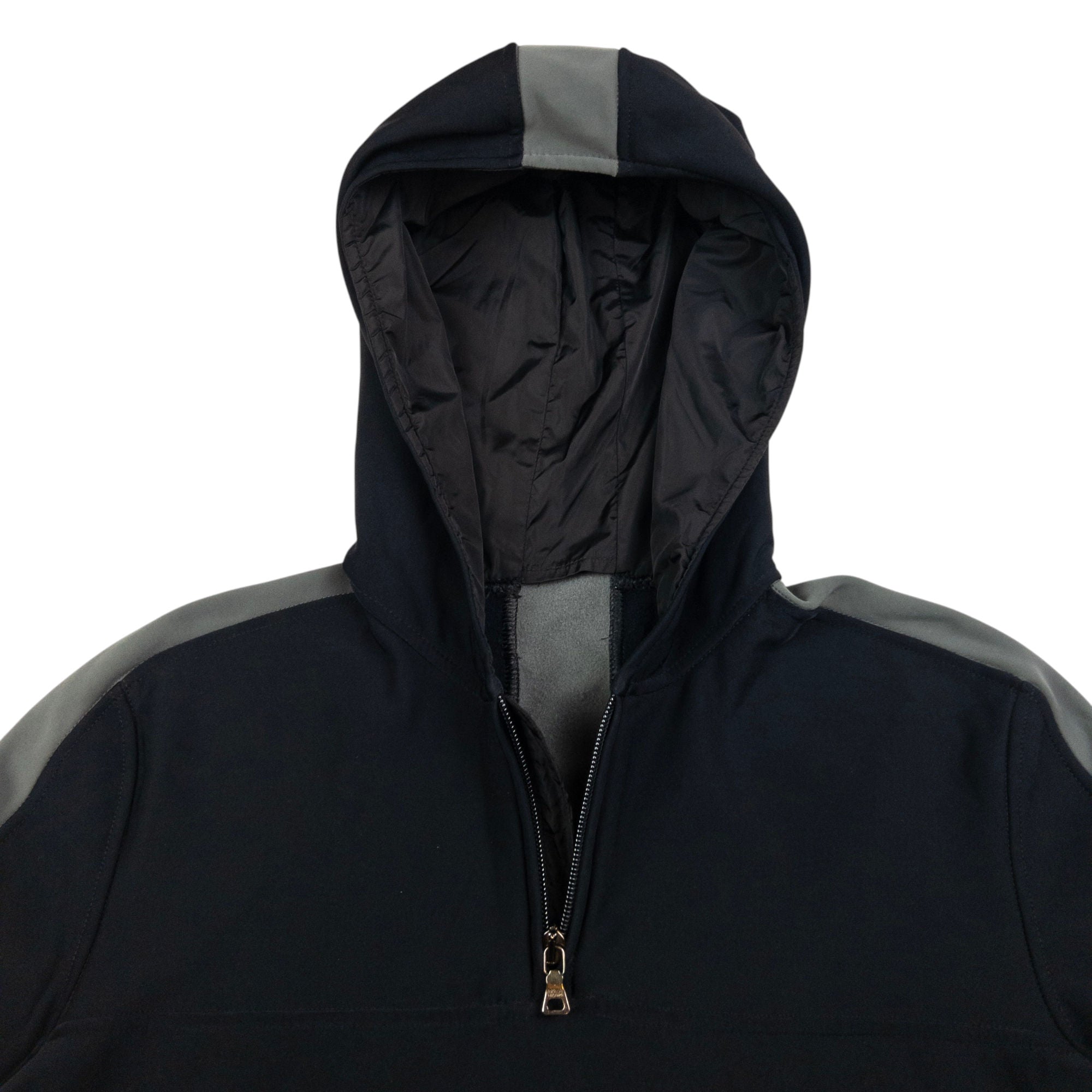Vintage Prada Sport Q Zip Hoodie Womens Size M