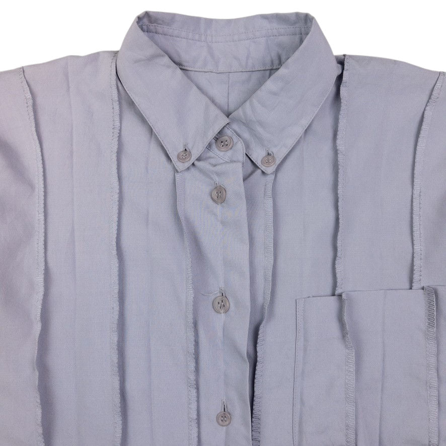 Vintage Issey Miyake Reverse Seam Long Sleeve Button Up Shirt Size M