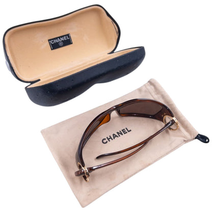 Vintage Chanel Tortoise Shell Sunglasses