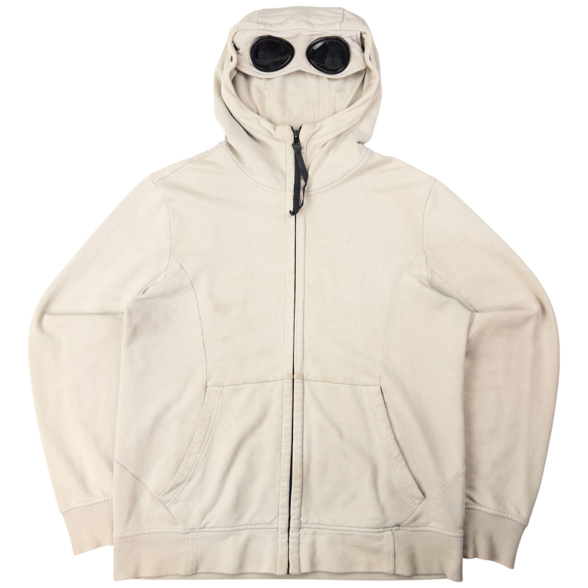 Vintage CP Company Goggle Hood Zip Up Hoodie Size XL