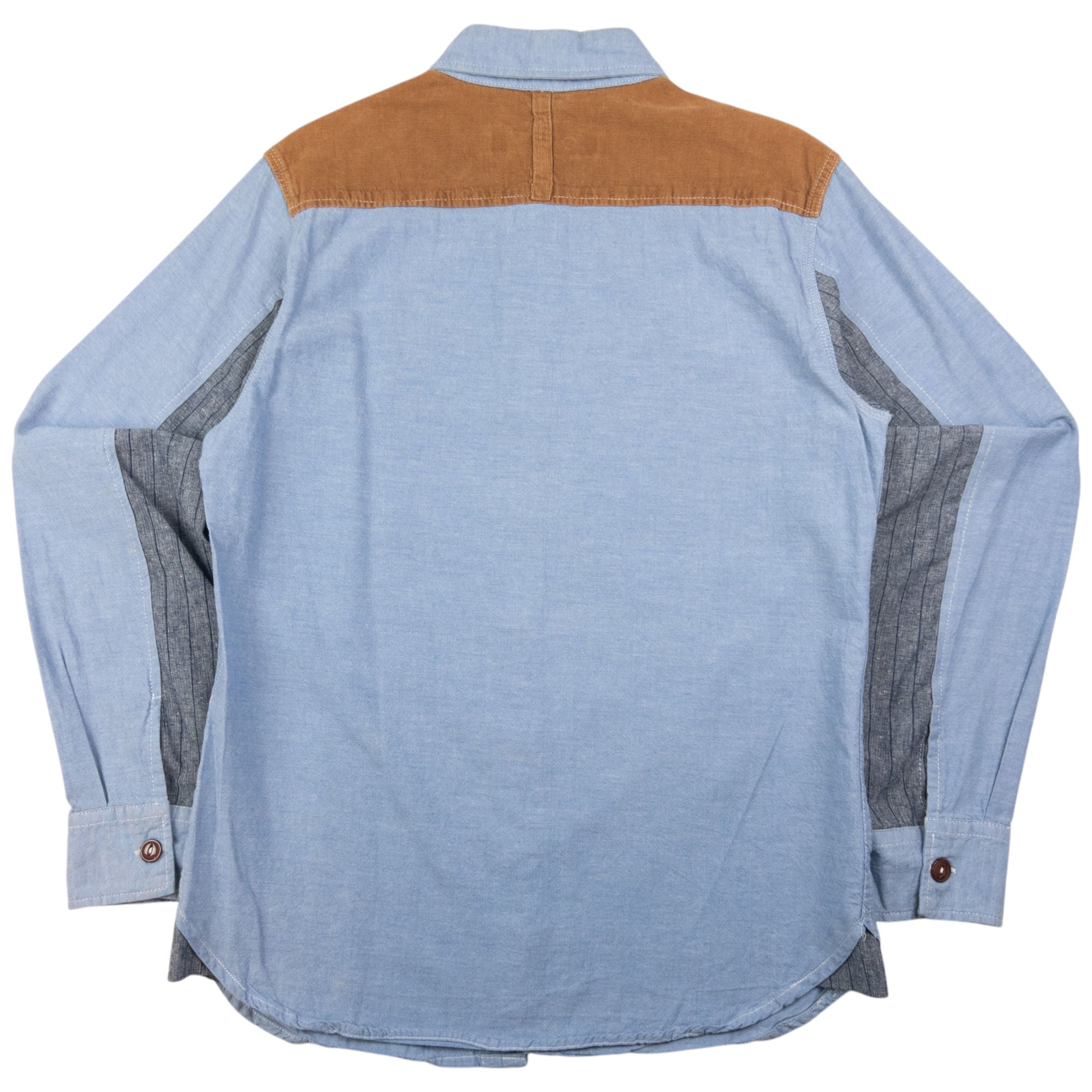 Vintage Junya Watanabe X Comme Des Garçons MAN Long Sleeve Button Up Shirt Size S