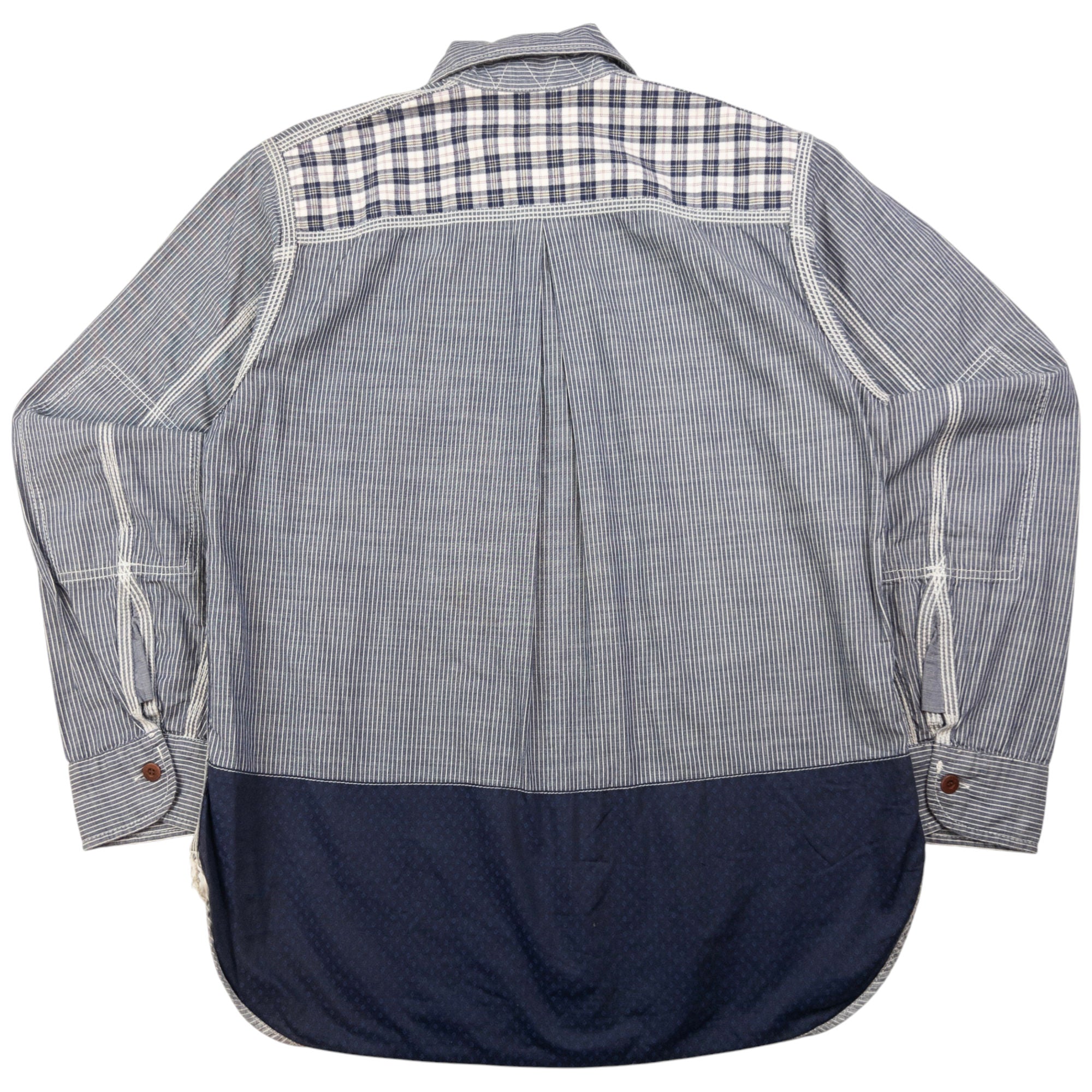 Vintage Junya Watanabe X Comme Des Garçons MAN Long Sleeve Button Up Shirt Size XS