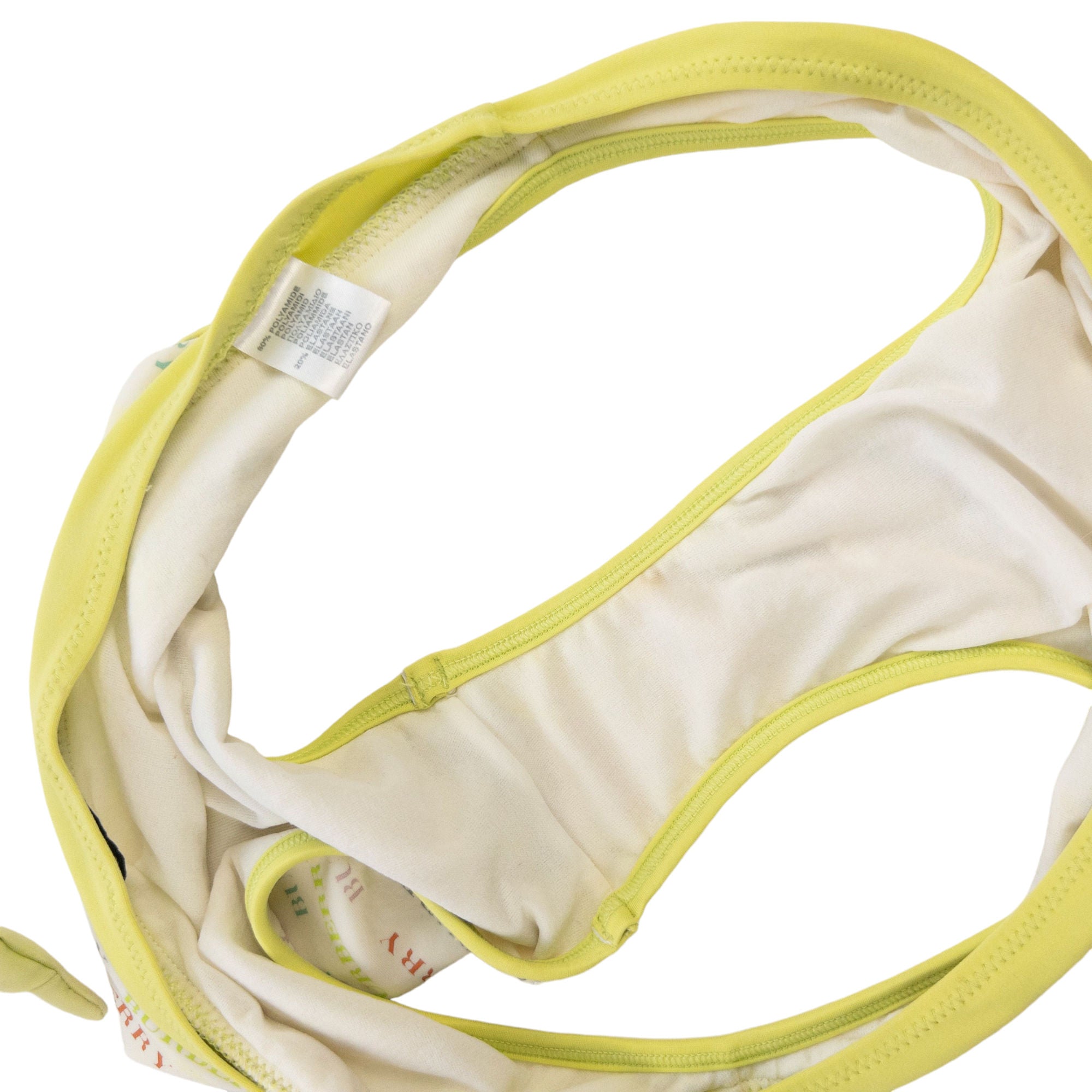 Vintage Burberry Monogram Bikini Women's Size L