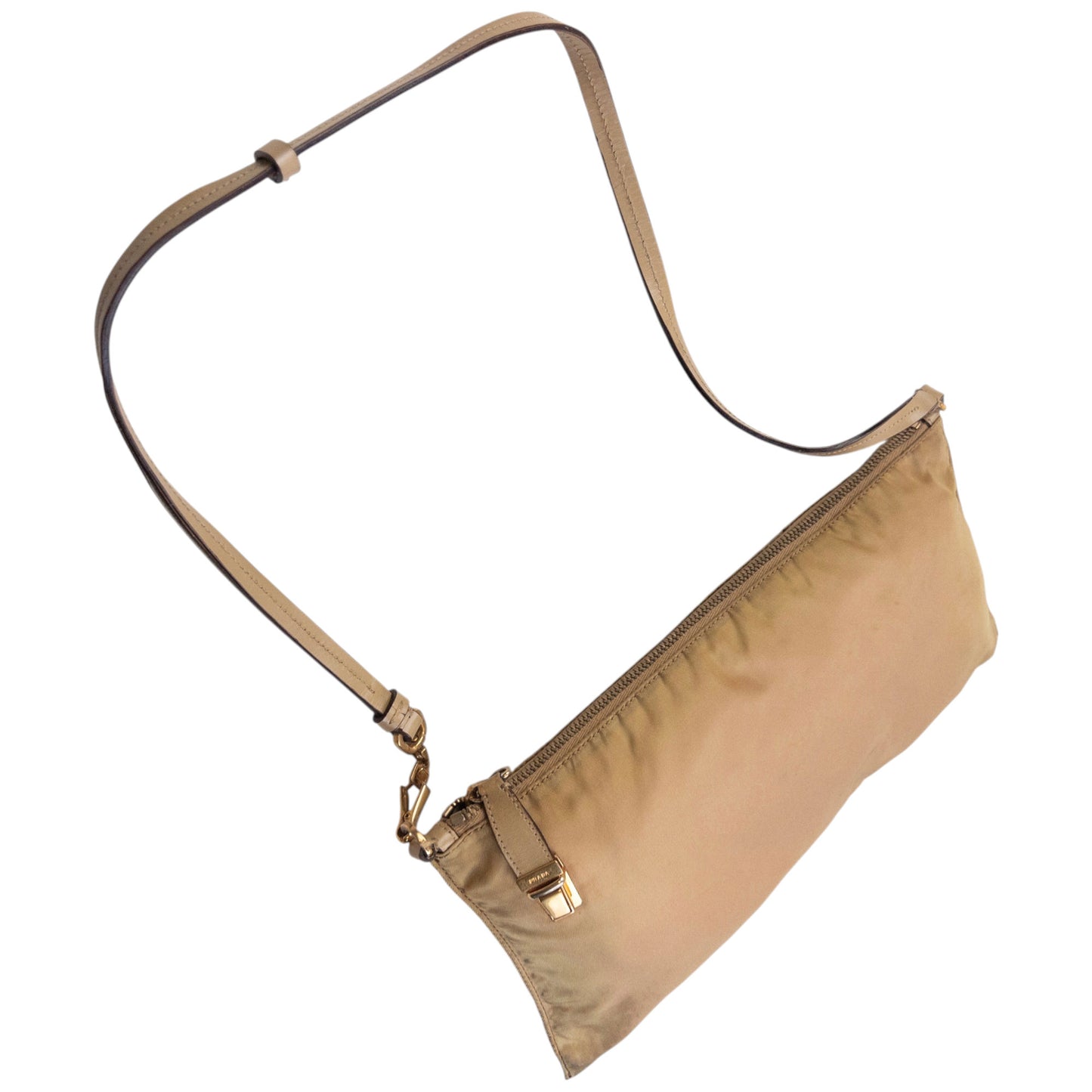 Vintage 2000s Prada Shoulder Clutch Bag