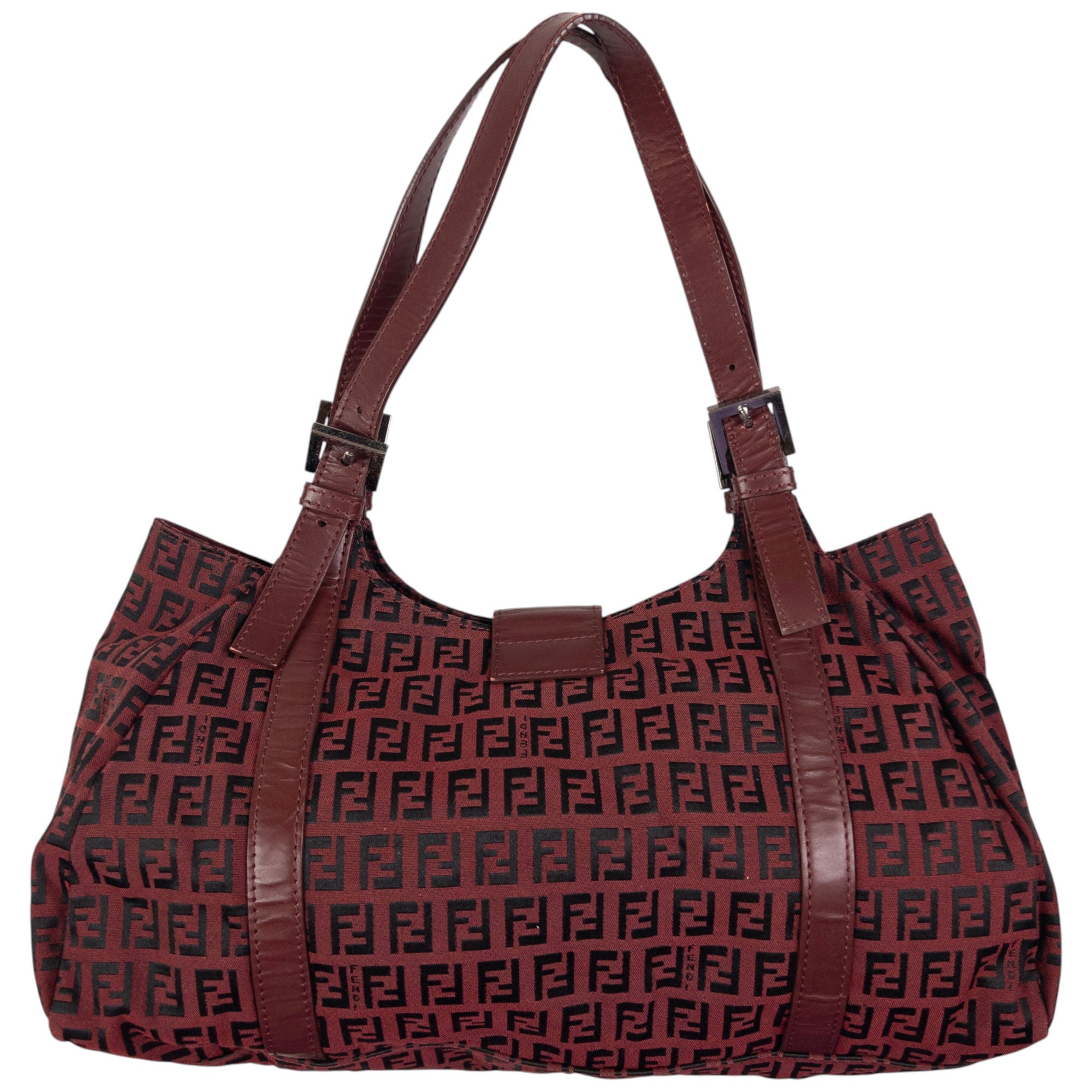 Vintage Fendi Monogram Shoulder Bag