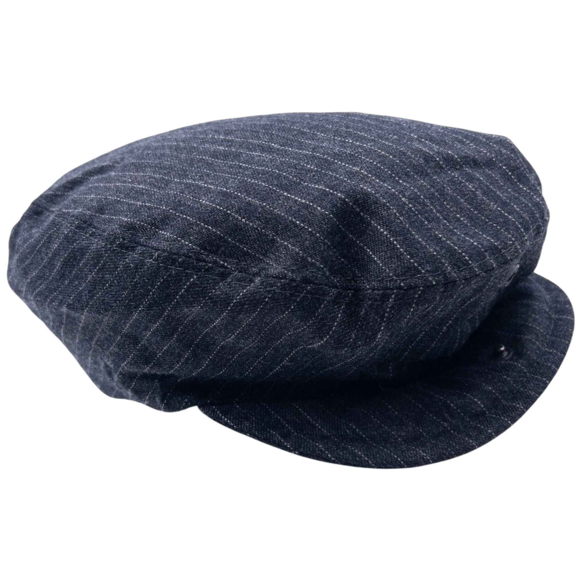 Vintage Dolce & Gabbana Striped Wool Flat Cap Hat