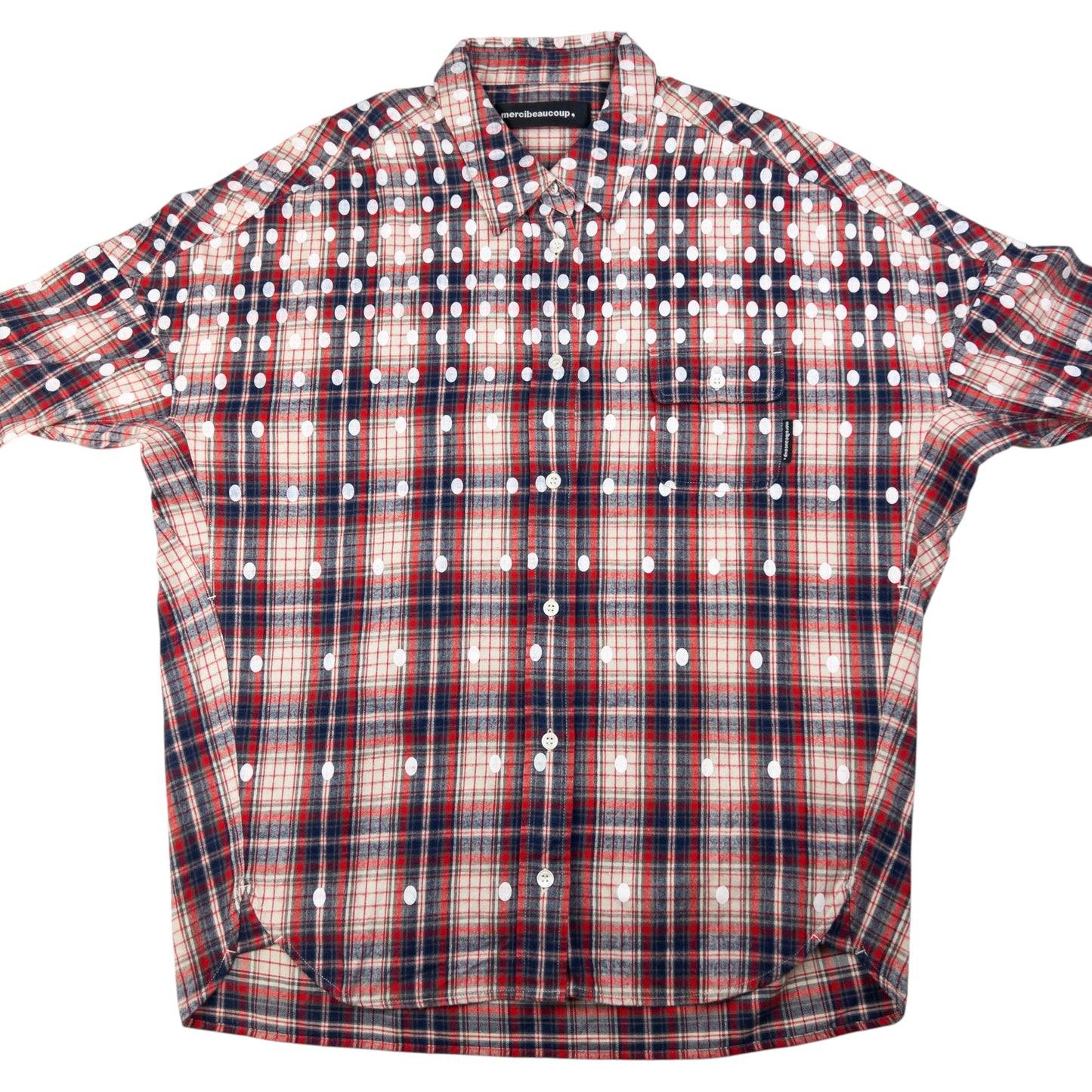 Vintage Mercibeaucoup By Issey Miyake Long Sleeve Button Up Shirt Size L