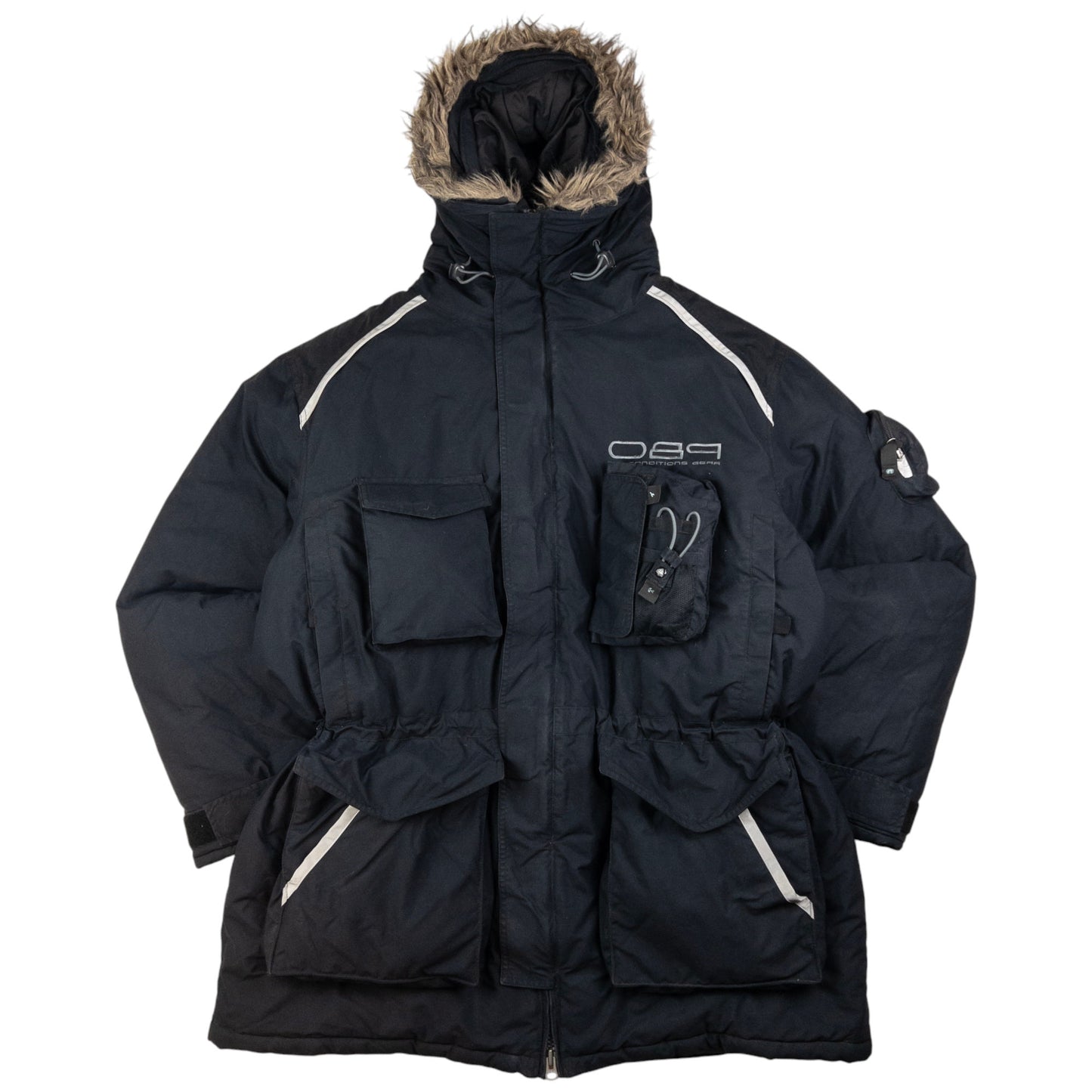 Vintage Nike ACG 089 Fur-Hood Cargo Jacket Size XL