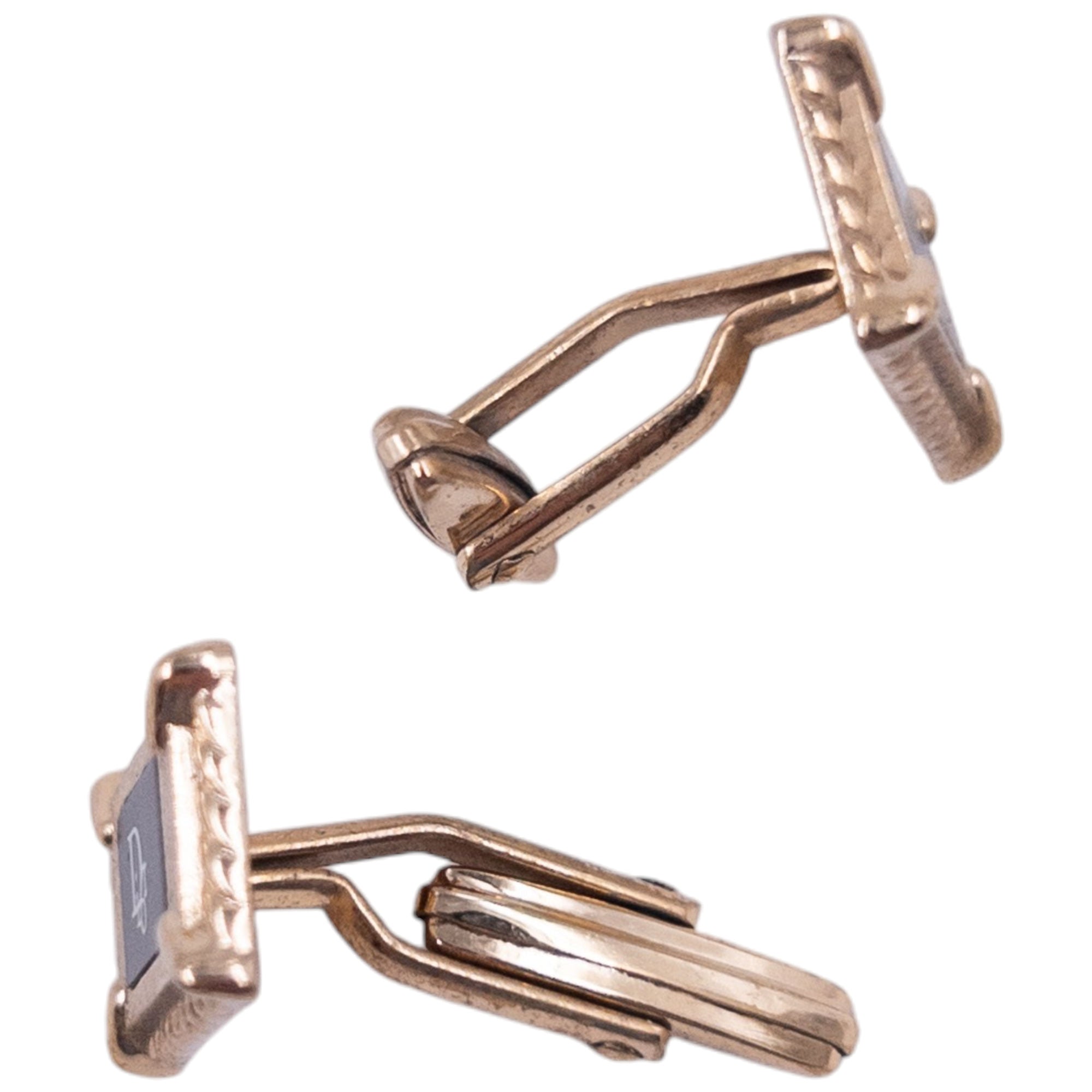 Vintage Dior Embossed Cufflinks