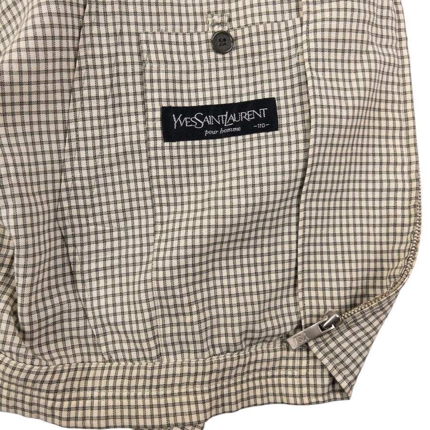 Vintage YSL Yves Saint Laurent Harrington Jacket Size L
