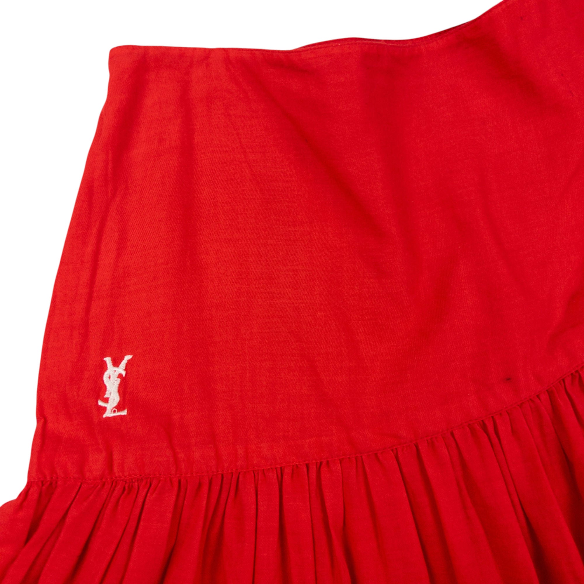 Vintage YSL Yves Saint Laurent Asymmetric Skirt Womens Size W28