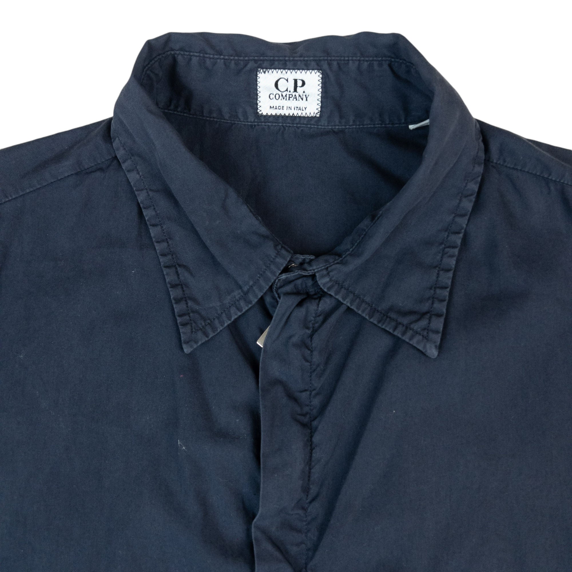 Vintage CP Company Zip Up Short Sleeve Shirt Size L