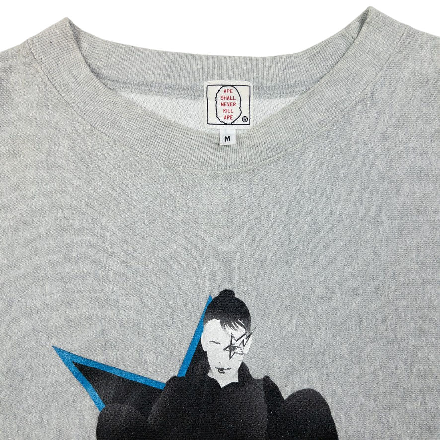 Vintage Bape Graphic Sweatshirt Size M