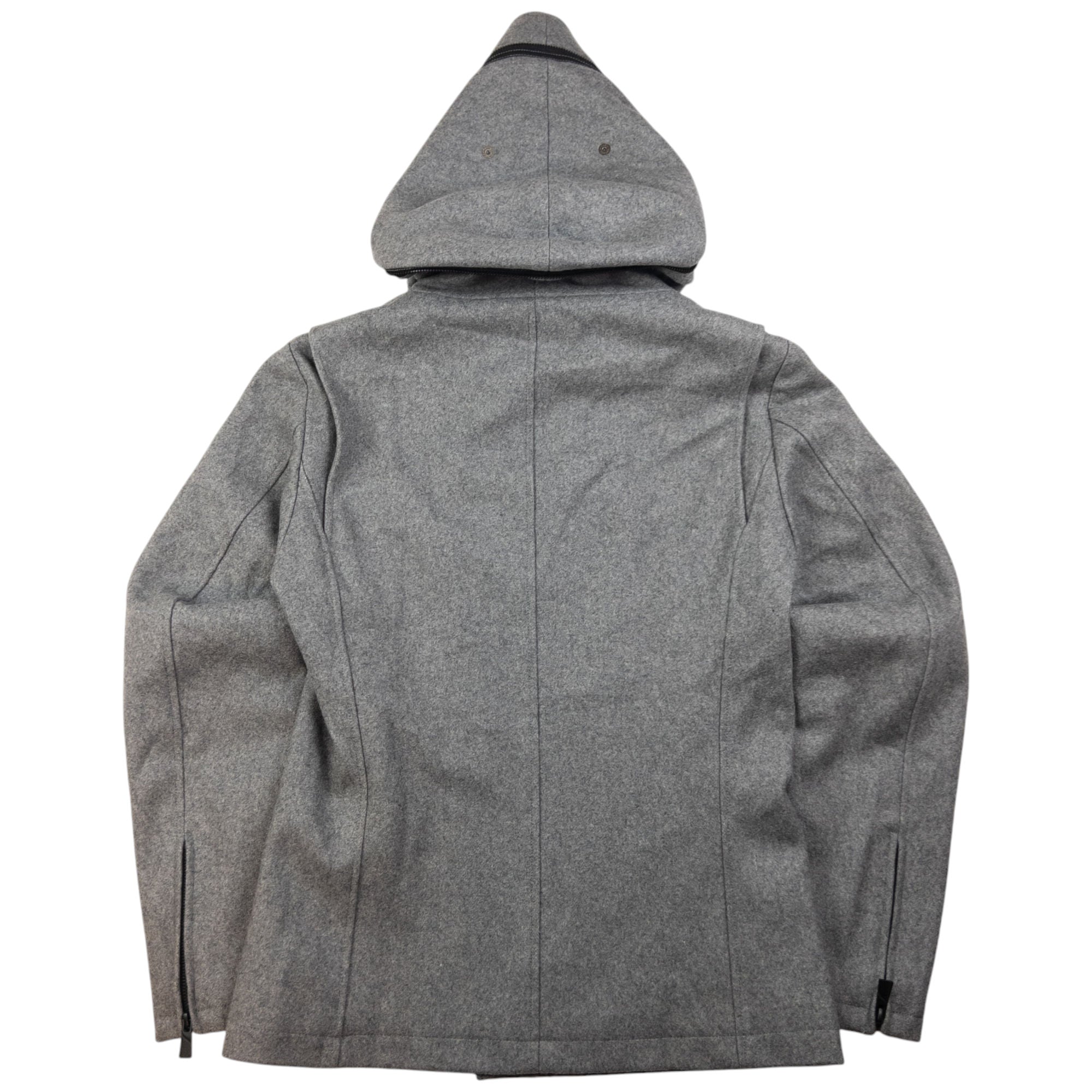 Vintage Katharine Hamnett Asymmetric Zip Hood Jacket Size S